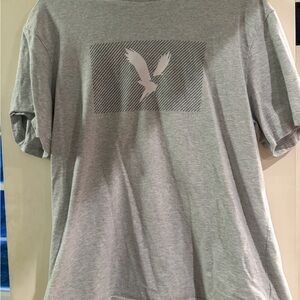 American Eagle Outfitters Light Gray Tee